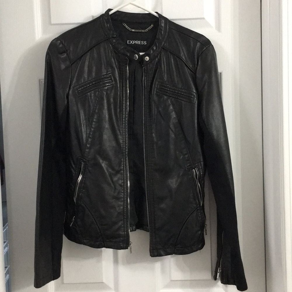 Express Faux Leather Jacket